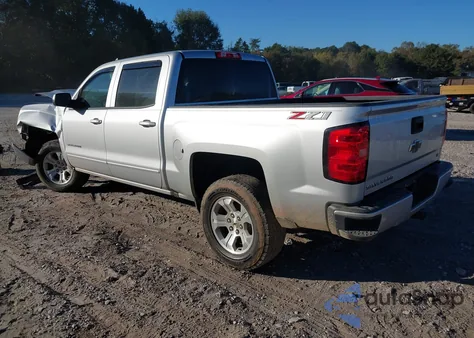 2018 Chevrolet Silverado 1500 2Lt из США, поврежденный, VIN 3GCUKREC7JG635359